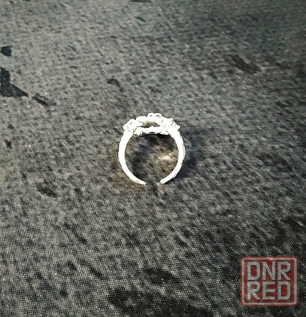 Новое кольцо "Счастливая тройка", стерлинговое серебро S925 Донецк - изображение 3