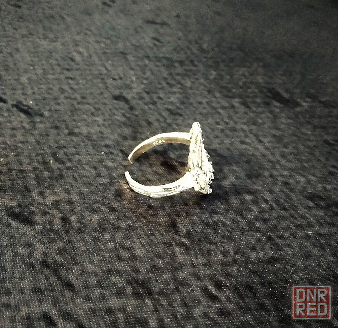 Новое кольцо "Счастливая тройка", стерлинговое серебро S925 Донецк - изображение 2