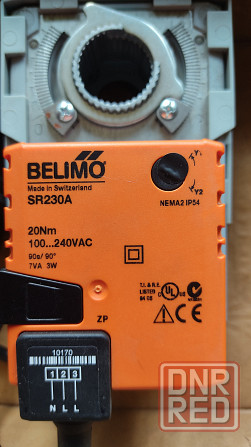 Электропривода Belimo SR230A,LR24A-SR для воздушных заслонок Донецк - изображение 7