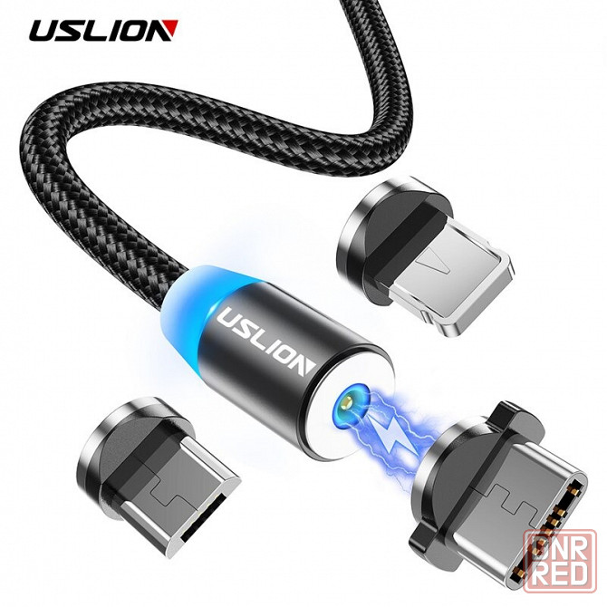 Магнитный зарядный кабель USB-C 2 метра Донецк - изображение 1