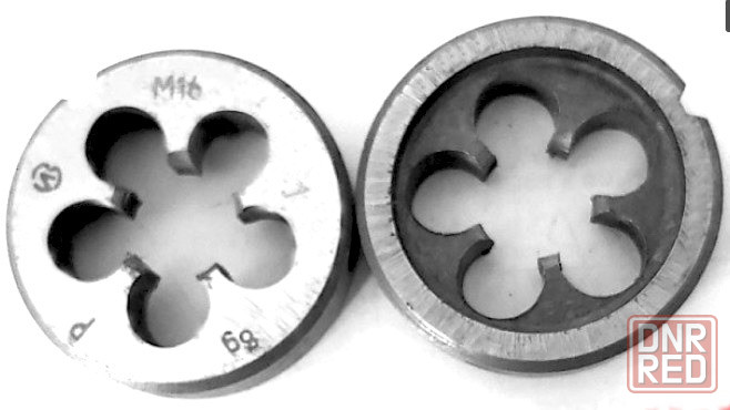 Плашка М16х1,0; 9ХС, 45/14 мм, мелкий шаг, Гост 7740-71, сделано в Ссср. Макеевка - изображение 3