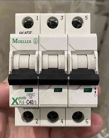 Автомат Moeller Xpole PL6-C40/3 Донецк