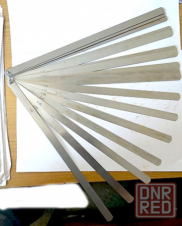 Набор щупов 0,05-1,0; длинные, L=300, 20 шт, комбинированный, сталь. Донецк - изображение 5