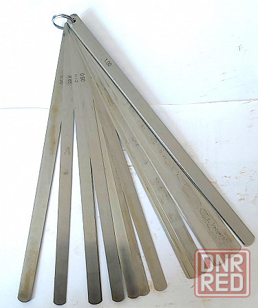 Набор щупов 0,05-1,0; длинные, L=300, 20 шт, комбинированный, сталь. Донецк - изображение 6