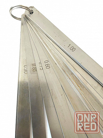 Набор щупов 0,05-1,0; длинные, L=300, 20 шт, комбинированный, сталь. Донецк - изображение 4
