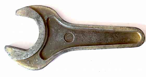 Ключ рожковый 60 мм, гаечный, односторонний,оцинкованный 260 мм, КЗСМИ, СССР. Макеевка