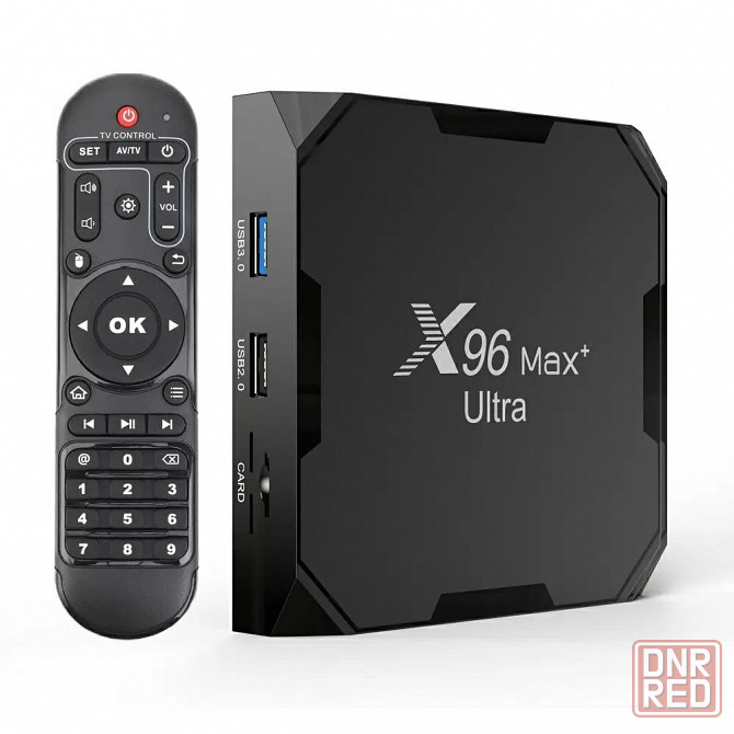 Тв приставка X96 MAX plus Ultra 4/32 Настроена Донецк - изображение 2