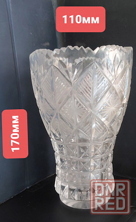 ваза для цветов хрусталь Донецк - изображение 2