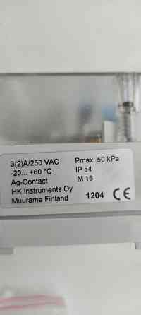 Реле перепада давленияРS 500(B) для систем вентиляции Финляндия Донецк