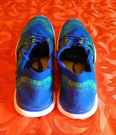 Кроссовки NIKE-FLYKNIT-4.0-Running-Shoes-treasure-blue, 42 размер Макеевка
