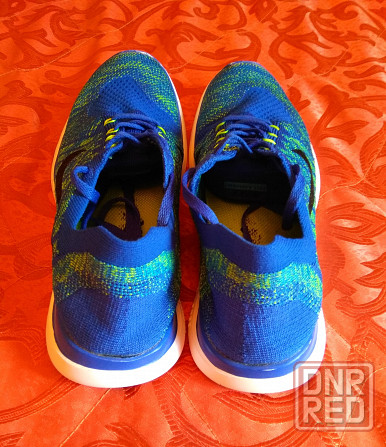 Кроссовки NIKE-FLYKNIT-4.0-Running-Shoes-treasure-blue, 42 размер Макеевка - изображение 3