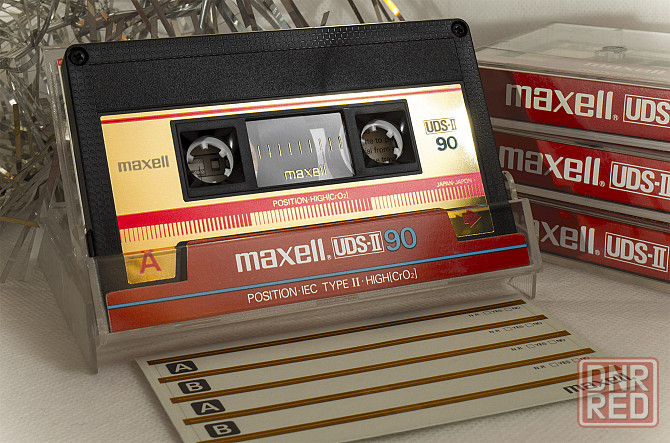 Аудио кассета MAXELL UDSII 90 Донецк - изображение 1