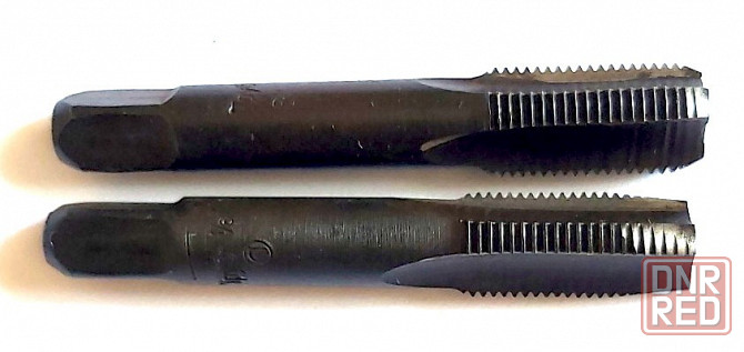 Метчик G1/8" дюйма, ручной, к-т, У12А, для трубной цилиндрической резьбы, 55/25 мм. Донецк - изображение 5