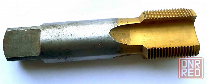 Метчик G1 1/2", трубный, м/р, Р6М5, 160/40 мм, для глухих отверстий, ГОСТ 3266-81, 2624-0091, СССР. Донецк - изображение 3