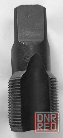 Метчик G1 1/2" дюйма, трубный, ручной, №2, одинарный, для глухих отверстий, У7А, 105/45 мм, СССР. Макеевка - изображение 1