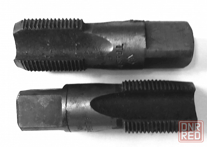 Метчик трубный G7/8", ручной, к-т, У12А, 80/32 мм, ГОСТ 3266-81, СССР. Донецк - изображение 3