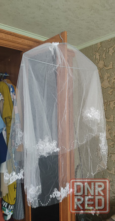 Свадебное платье и фата Макеевка - изображение 6