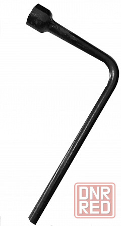 Ключ баллонный 22 мм, изогнутый, Г-образный, торцовый, черный, СССР. Макеевка - изображение 6