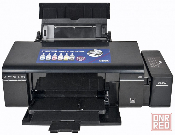 Принтер струйный цветной A4 Epson L805 WiFi, 6-цветный Донецк - изображение 1