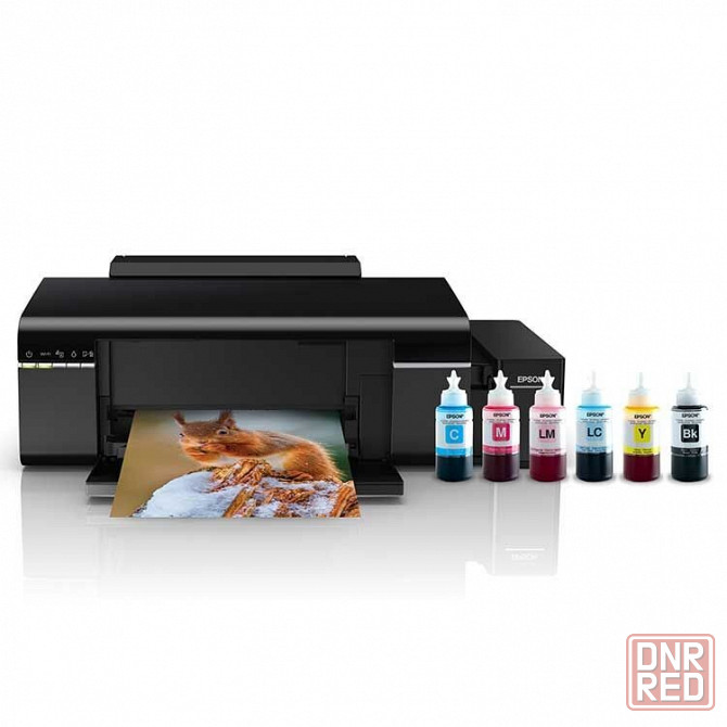 Принтер струйный цветной A4 Epson L805 WiFi, 6-цветный Донецк - изображение 2