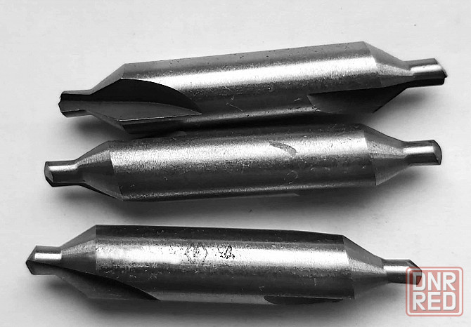 Сверло центровочное 4,0 мм, Р6М5, двухстороннее, 59/6,9 мм, тип А, ГОСТ 14952-75. Донецк - изображение 1