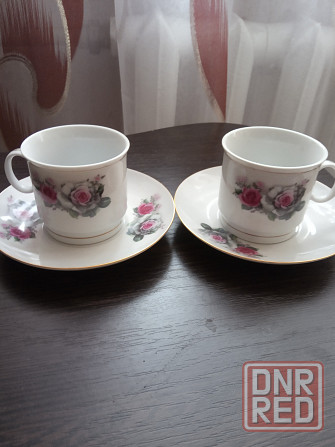 Новый китайский фарфоровый кофейный сервиз Донецк - изображение 1