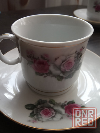 Новый китайский фарфоровый кофейный сервиз Донецк - изображение 2