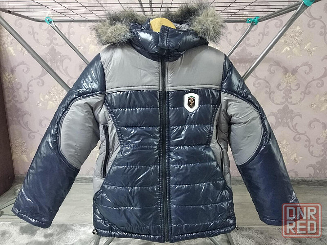 Зимняя куртка для мальчика на 8-9 лет Макеевка - изображение 1