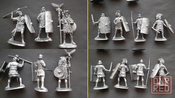 набор, 7 солдатиков - римляне ( пластик ) Донецк - изображение 2
