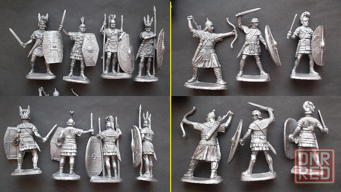набор, 7 солдатиков - римляне ( пластик ) Донецк - изображение 4