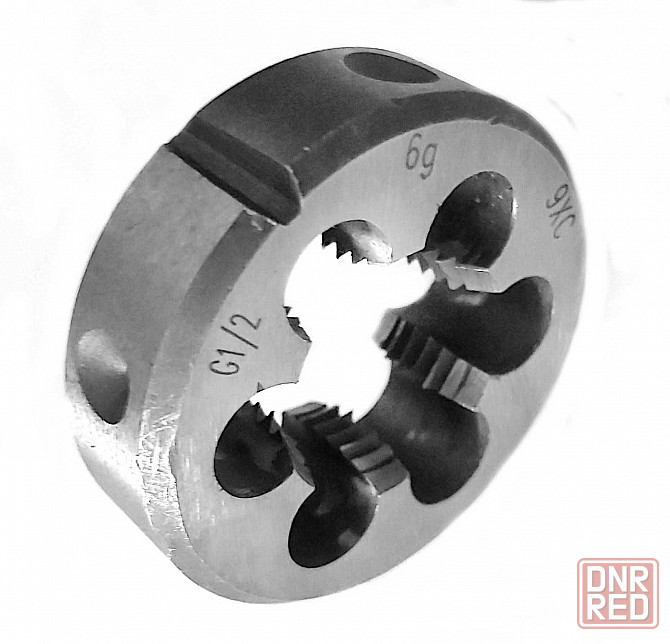Плашка трубная G1/2" дюйма, 9ХС, 45/14 мм, 2654-0157, ГОСТ 9740-71. Донецк - изображение 3