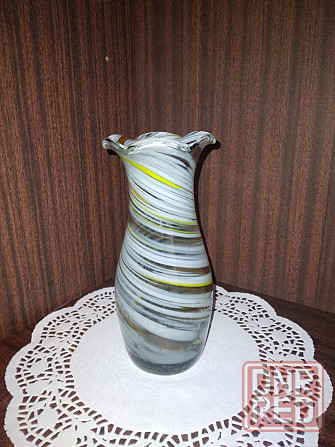 Ваза цветное стекло Донецк - изображение 5