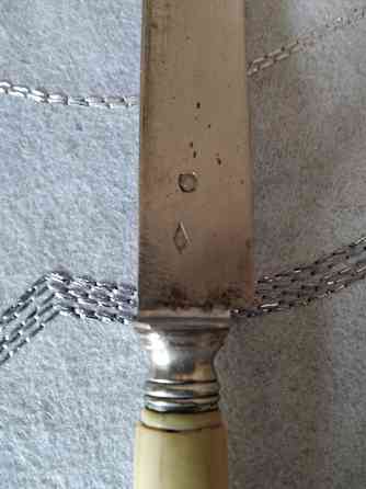 набор серебряных ножей Минерва 2(серебро 800 пр.) Донецк