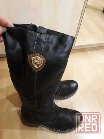 Женские кожаные сапожки размеры 38, 39 Донецк - изображение 4