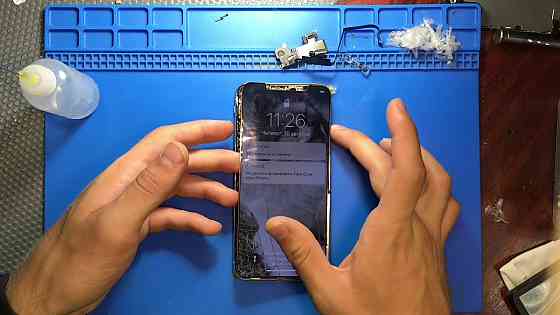 Замена аккумулятора экрана задней крышки iPhone iPad MacBook Apple Watch ремонт сервис техники Apple Донецк