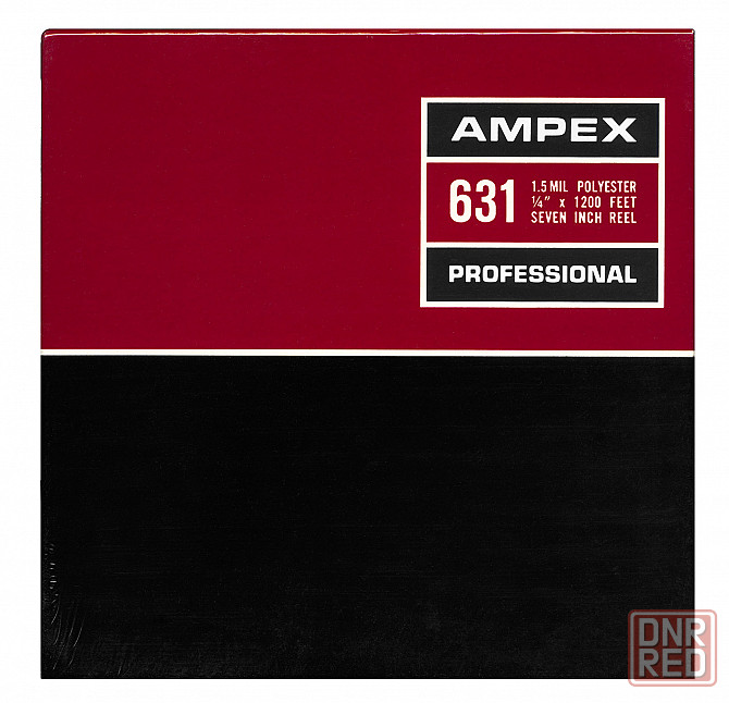 Катушка (бобина) с магнитной лентой AMPEX 631 PROFESSIONAL (U.S.A.), НОВАЯ, запечатанная. Донецк - изображение 1