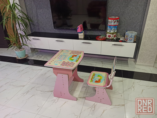 Продам парту (стол) и стул Донецк - изображение 1