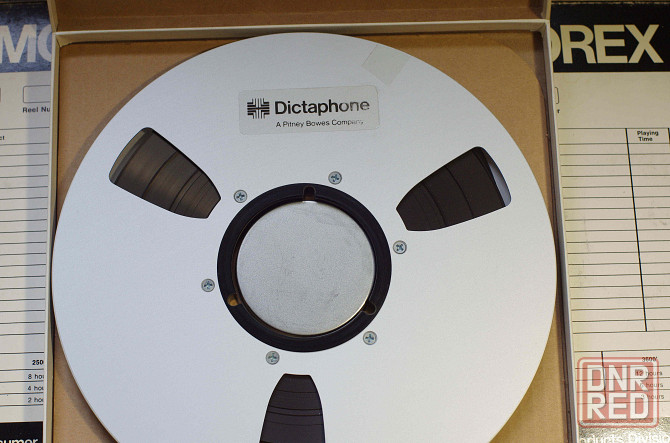 Катушка (бобина) с магнитной лентой Dictaphone на магнитофон Донецк - изображение 1