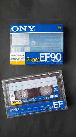 Аудио кассета SONY EF 90 ( не использовалась ) Донецк