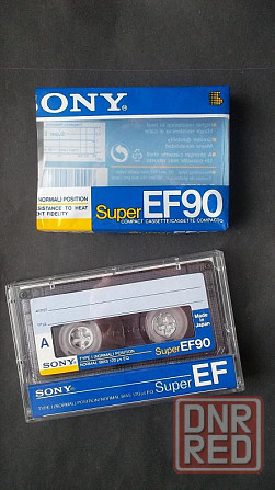 Аудио кассета SONY EF 90 ( не использовалась ) Донецк - изображение 2