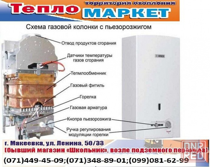 Колонка газовая. Большой выбор Донецк - изображение 4