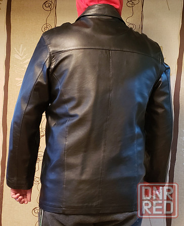 Пиджак кожаный мужской Донецк - изображение 2