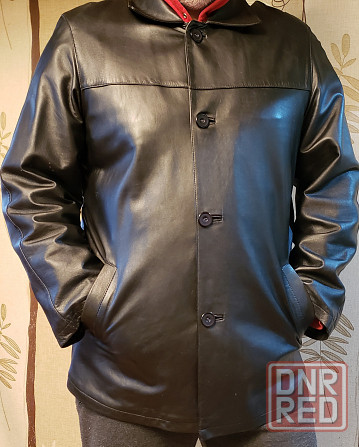 Пиджак кожаный мужской Донецк - изображение 3