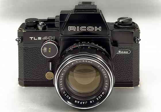 фотоаппарат плёночный редкий RICOH TLS 401 с объективом 1.4 F=55 мм. Япония Донецк