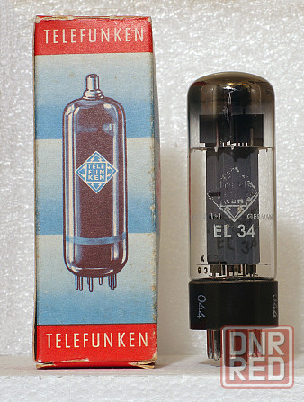 Радио лампа Telefunken EL34 , EL152, EL156 - б.у. и Новое Донецк - изображение 1