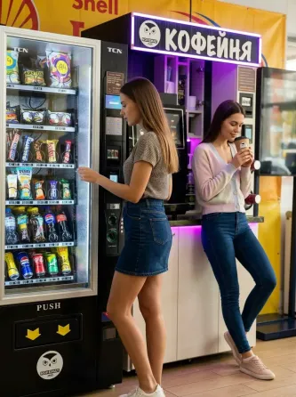 Установка кофейных аппаратов(кофе-автоматов, кофе-поинтов, кофеточек ). Вендинг в Донецке и в Макеев Донецк