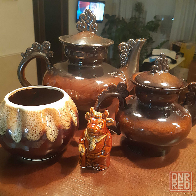 Горшочки для мёда, для запекания, чайники для заварки Донецк - изображение 2