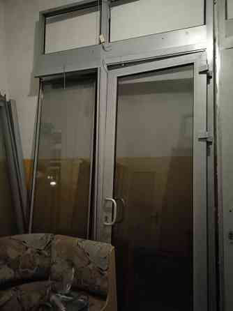 раздвижные двери с электроприводом в алюминиевом профиле и перегородки Макеевка