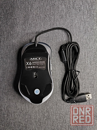 Проводная игровая мышь с подсветкой iMice X6 Донецк - изображение 3