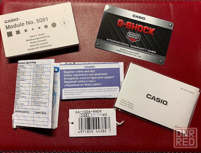 Casio G-Shock GA-100A-9AER Оригинал! Донецк - изображение 7